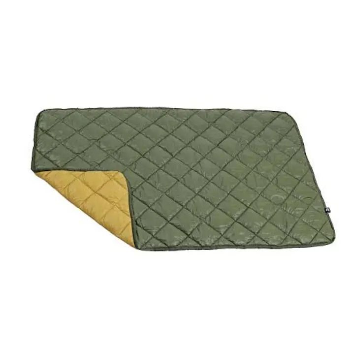 キャプテンスタッグ 750x1200mm ファイバーダウンブランケット(グリーン) EA915DB-30 4550061812693(CDC)【別送品】