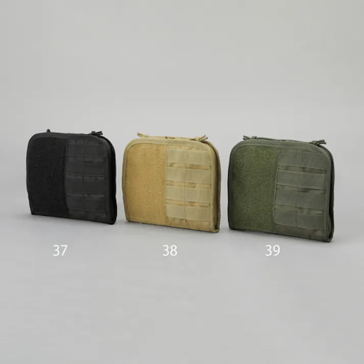 小物ポーチ(黒) 203x165x25mm EA925DB-37 4550061819654【別送品】
