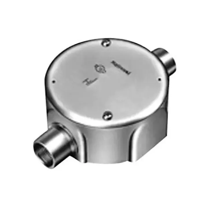 パナソニック(Panasonic) 丸形露出ボックス(直線2方出/薄鋼用) C31 EA940CS-643 4550061835500【別送品】