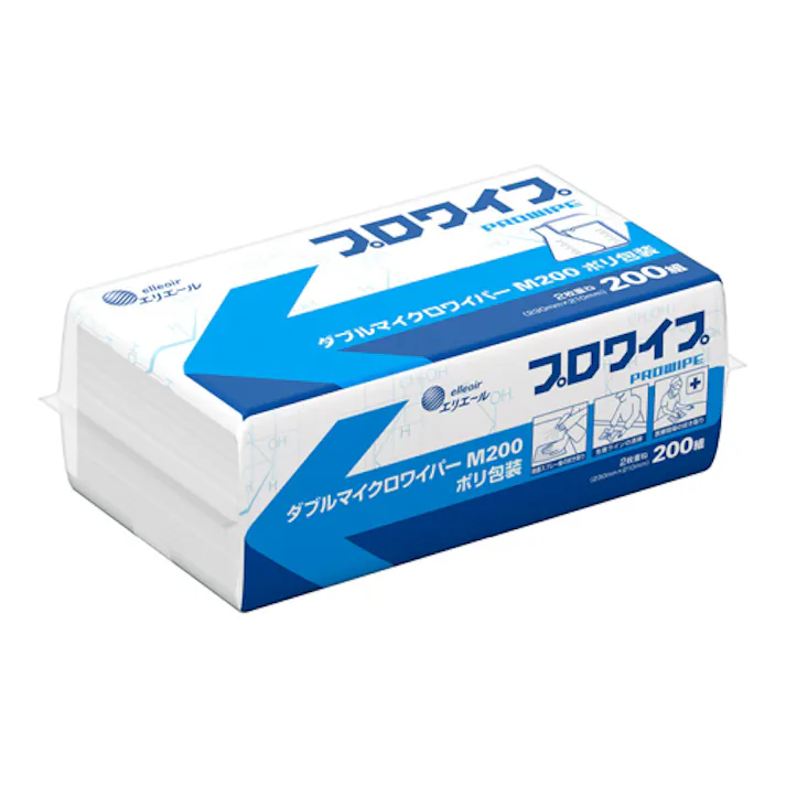 ESCO 230x210mm 工業用ワイパー(200枚) EA929AE-67 4550061864470(CDC)【別送品】