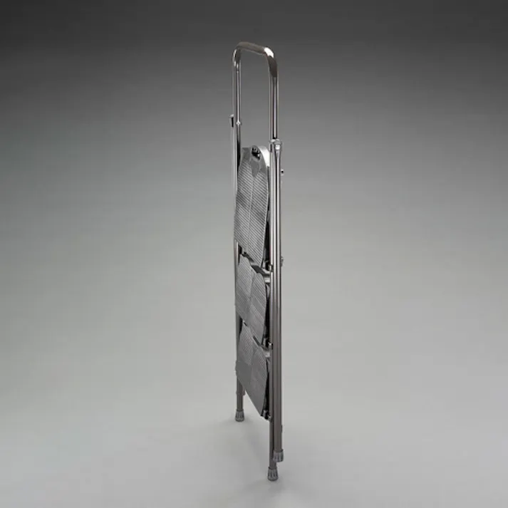 踏台(スチール製/ワイド天板) 0.69m/3段 EA903RD-3B 4550061870631【別送品】