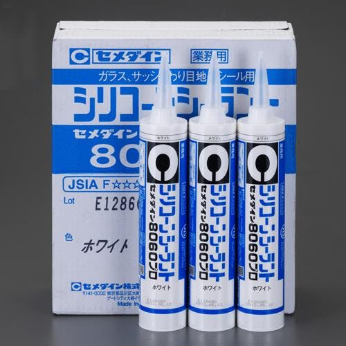 セメダイン シリコーンシーラント(ダークブラウン/10本) 330ml EA930AN-27A 4550061875797【別送品】