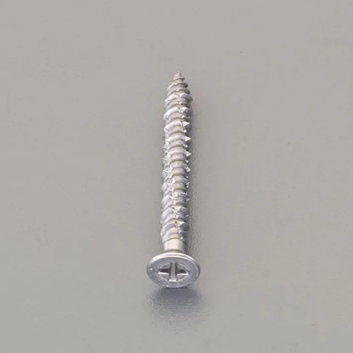 ESCO 4.0x38mm コンクリートビス(皿頭/ステンレス/125本) EA945SL-3 4550061878576(CDC)【別送品】