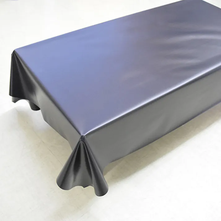 テーブルクロス(梨地黒) 915x0.08mmx25m EA911AF-172 4550061893418【別送品】