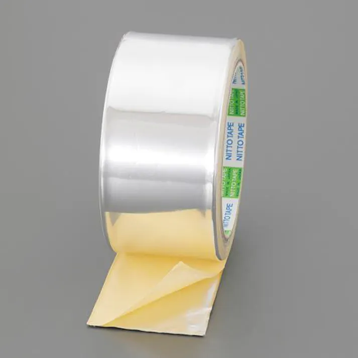 ニトムズ 50mmx10m 軟質アルミ箔粘着テープ(光沢厚手) EA944SE-106 4550061979914(CDC)【別送品】