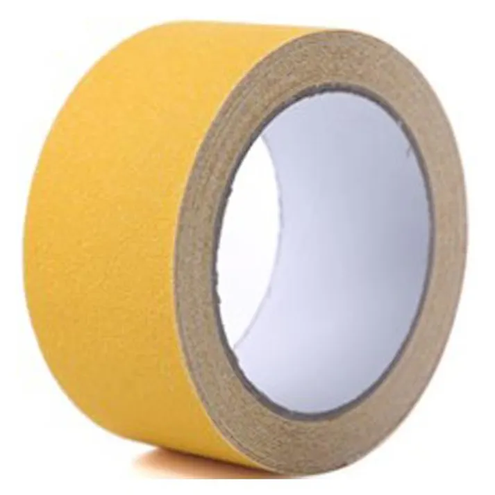 ESCO 50mmx18m 滑り止めテープ(黄/#60) EA944DX-14 4550061988053(CDC)【別送品】