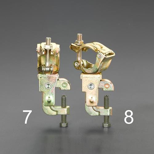 パイプ用クランプ(自在) φ42.7/48.6mm EA948TA-8 4518340027787【別送品】