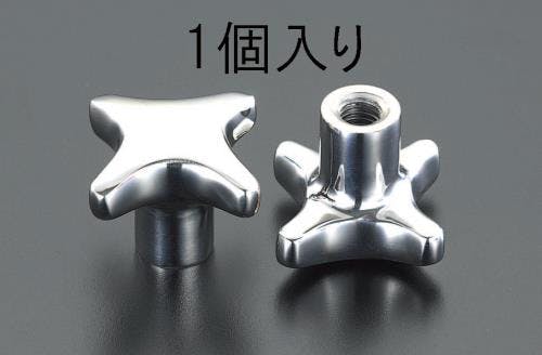 イマオコーポレーション 雌ねじノブ M12x63mm [ステンレス製] EA948BX-24 4518340087903【別送品】