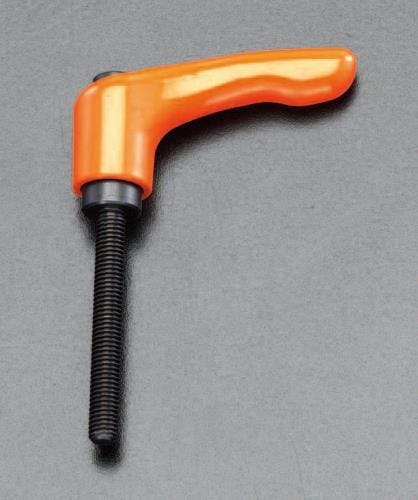 イマオコーポレーション 雄ねじクランプレバー(オレンジ) M8x15mm EA948CB-121 4518340092440【別送品】