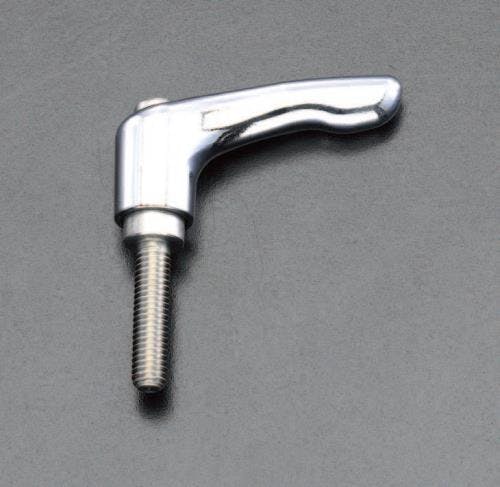 イマオコーポレーション 雄ねじクランプレバー(ステンレスネジ/クローム) M6x25mm EA948CD-114 4518340093966【別送品】