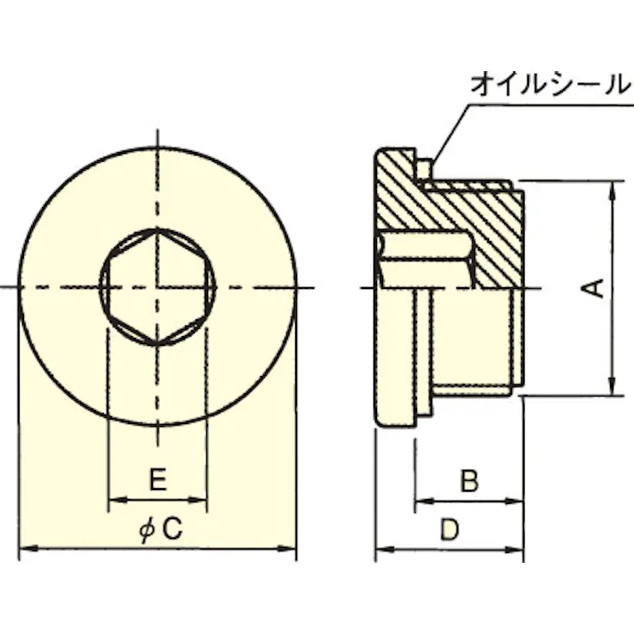 イマオコーポレーション オイルプラグ G3/4” EA949CX-13 4518340094154【別送品】