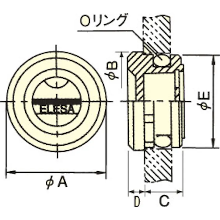 イマオコーポレーション オイルウィンドウ(ライン型) 45mm EA949CX-67 4518340098374【別送品】