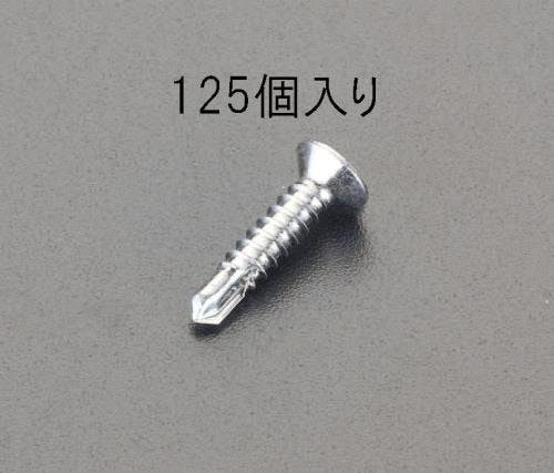 皿頭ピアスビス(三価クロメート/125本) 4x19mm EA949EP-419S 4518340107830【別送品】