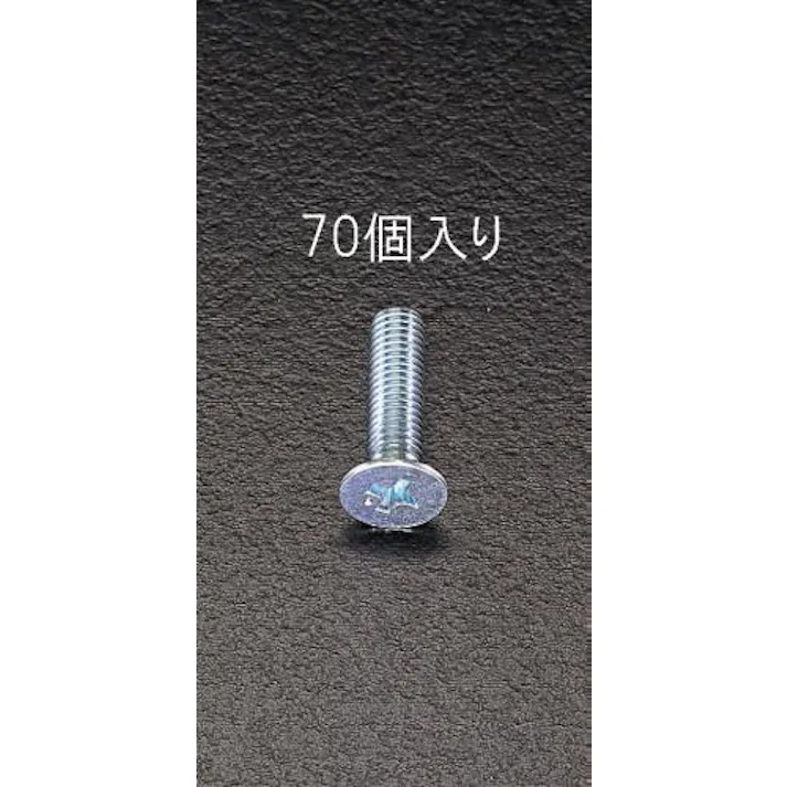 ESCO M5x30mm 皿頭小ねじパック(70本) EA949GB-530 4518340108158(CDC)【別送品】