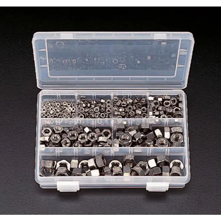 ESCO M3-M12 ナットセット(ステンレス製) EA949SC 4518340108783(CDC)【別送品】