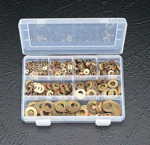 平ワッシャーセット M3-M12 EA949WH 4518340108851【別送品】