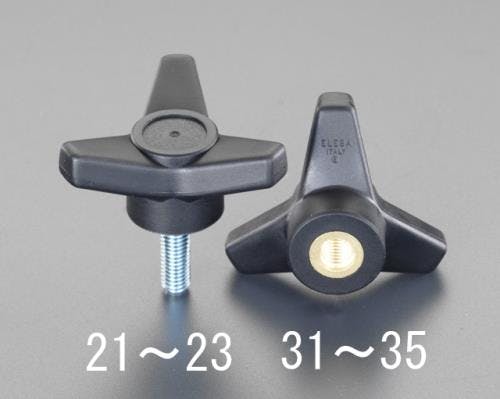 イマオコーポレーション 雄ねじノブ M8x63mm EA948AL-21 4518340226852【別送品】