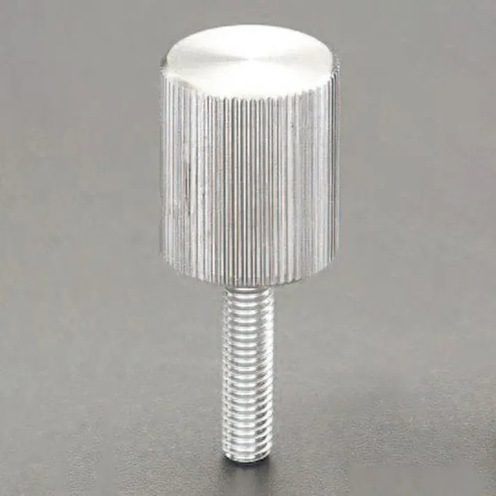 イマオコーポレーション M5x10/φ16mm 雄ねじノブ(ステンレス製) EA948BD-24 4518340227705(CDC)【別送品】