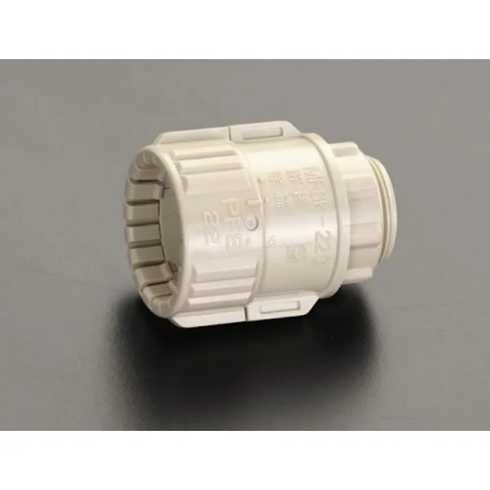 未来工業 φ22mm フレキ管コネクター EA947HN-22D 4518340243880(CDC)【別送品】