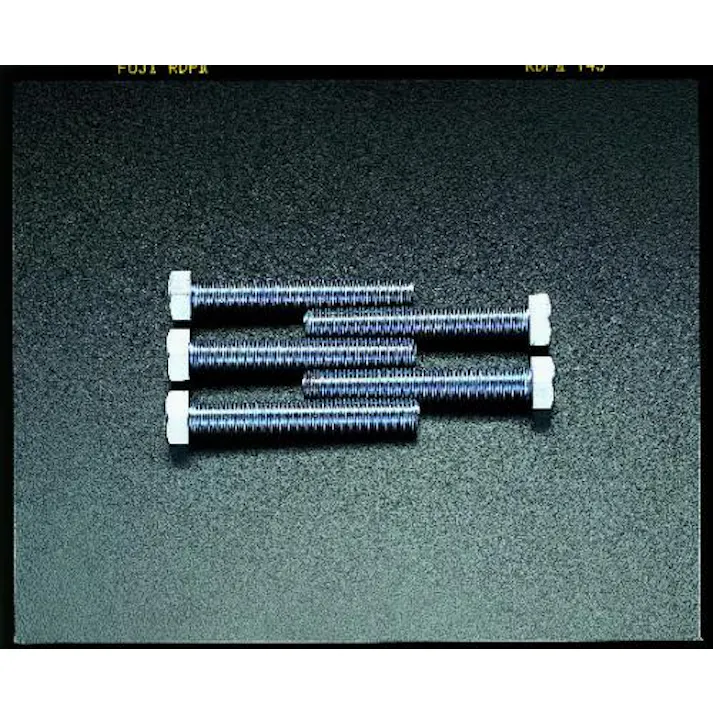 ESCO M16x 80mm 六角頭全ねじボルト(ユニクロメッキ/5本) EA949HB-165 4518340413177(CDC)【別送品】