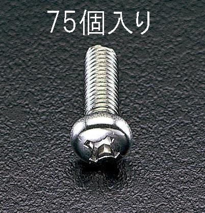 鍋頭小ねじ(ステンレス製/75本) M4x16mm EA949SJ-42 4518340413917【別送品】