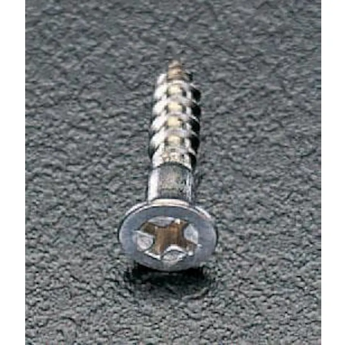 ESCO 6.2x 75mm 皿頭木ねじ(ステンレス製/200本) EA949EA-61 4518340565043(CDC)【別送品】