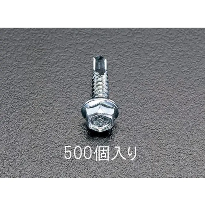 ESCO 6x25mm 六角頭ピアスビス(500本) EA949EE-62 4518340565128(CDC)【別送品】