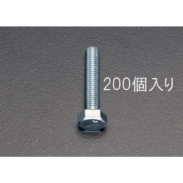 ESCO M10x 30mm 六角頭全ねじボルト(200本) EA949HE-103 4518340570313(CDC)【別送品】