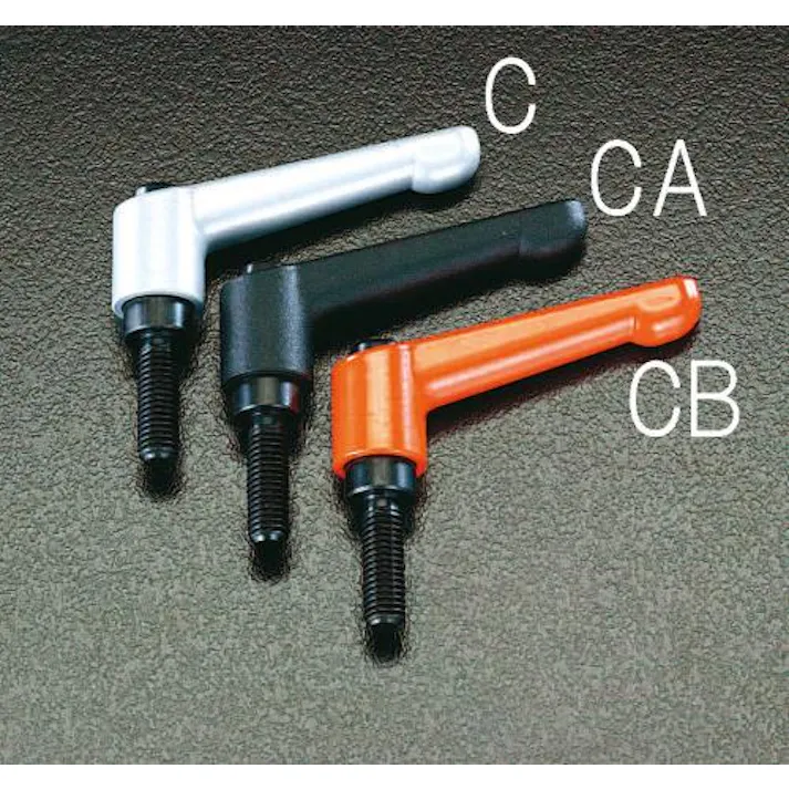 鍋屋バイテック(NBK) クランプレバー(シルバーグレー) M12x50mm EA948C-43 4518340916821【別送品】