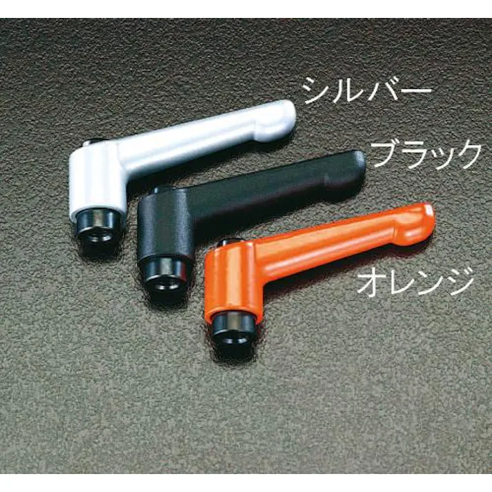 鍋屋バイテック(NBK) M10 雌ねじクランプレバー(オレンジ) EA948CC-24 4518340917897(CDC)【別送品】