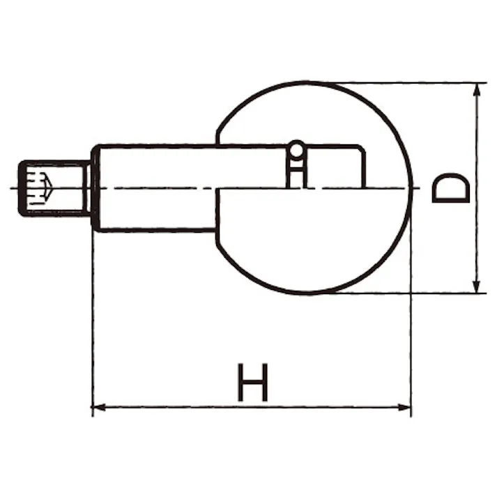 鍋屋バイテック(NBK) M10x14mm 回転グリップ(フェノール樹脂) EA948AR-13 4518340918160(CDC)【別送品】