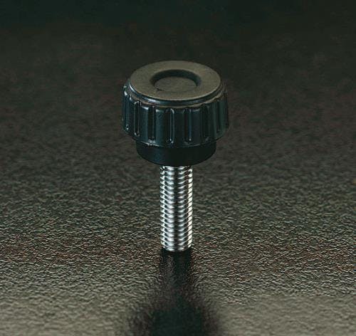鍋屋バイテック(NBK) 雄ねじディンプルノブ(黒) M5x10mm EA948AW-5 4518340918917【別送品】