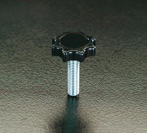 鍋屋バイテック(NBK) 雄ねじ菊ノブ(ナイロン) M6x30mm/30mm EA948AY-51 4518340919877【別送品】