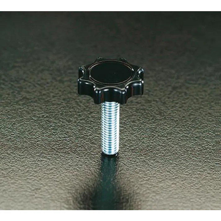 鍋屋バイテック(NBK) 雄ねじ菊ノブ(ナイロン) M6x30mm/30mm EA948AY-51 4518340919877【別送品】