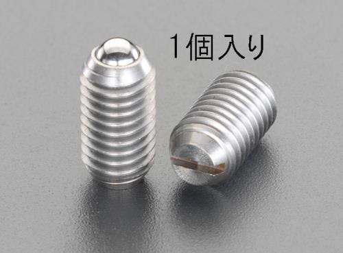 鍋屋バイテック(NBK) 重荷ミニボールプランジャー(ステンレス製) M5 EA948DA-13 4518340920231【別送品】