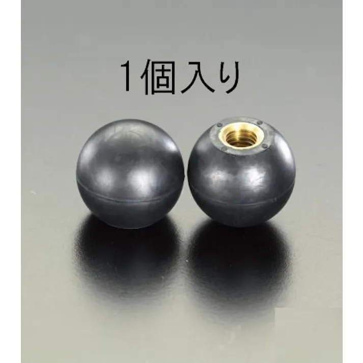 鍋屋バイテック(NBK) M10/32mm 雌ねじゴムボール EA948BE-23 4518340921405(CDC)【別送品】