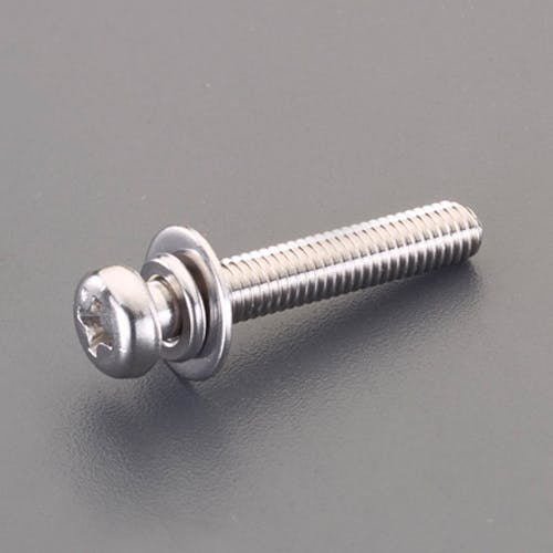 ESCO M3x 6mm 鍋頭セムス小ねじ(ステンレス/P=3/24本) EA949AJ-231