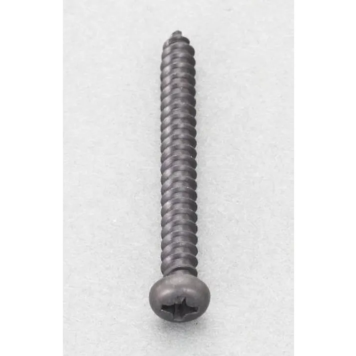 ナベ頭タッピングビス(ステンレス/黒色/50本) 3x8mm EA949AR-308 4518340983847【別送品】
