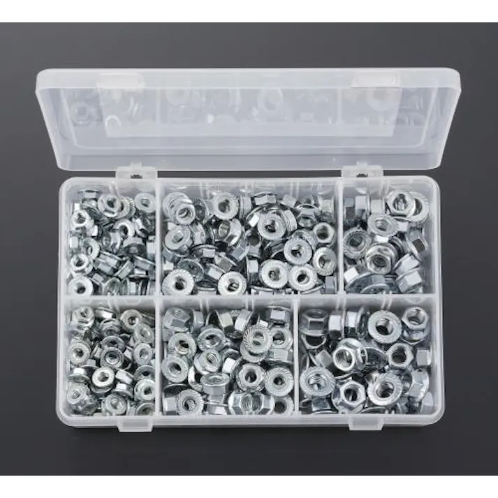 ESCO M6-M10・UNF1/4"-3/8" フランジナットセット EA949YA 4548745191004(CDC)【別送品】