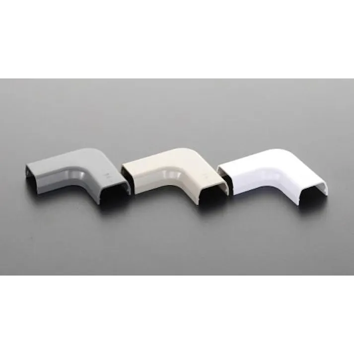 ESCO 23x53mm モールコーナー(プラスチック/ベージュ/2個) EA947HM-107F 4548745221824(CDC)【別送品】