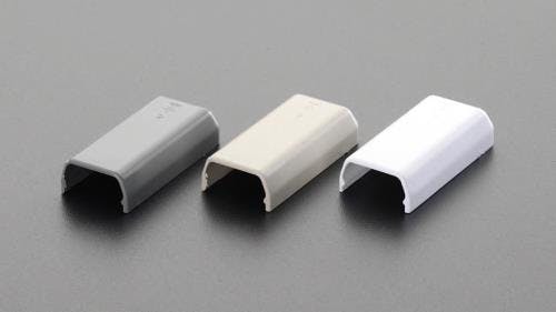 未来工業 モールエンド(プラスチック製/白/2個) 23x50mm EA947HM-112E 4548745221862【別送品】