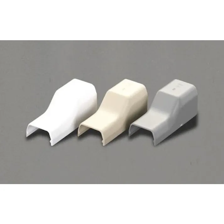 ESCO 28x65mm モール継手コーナー(プラスチック/白/2個) EA947HM-113J 4548745225600(CDC)【別送品】