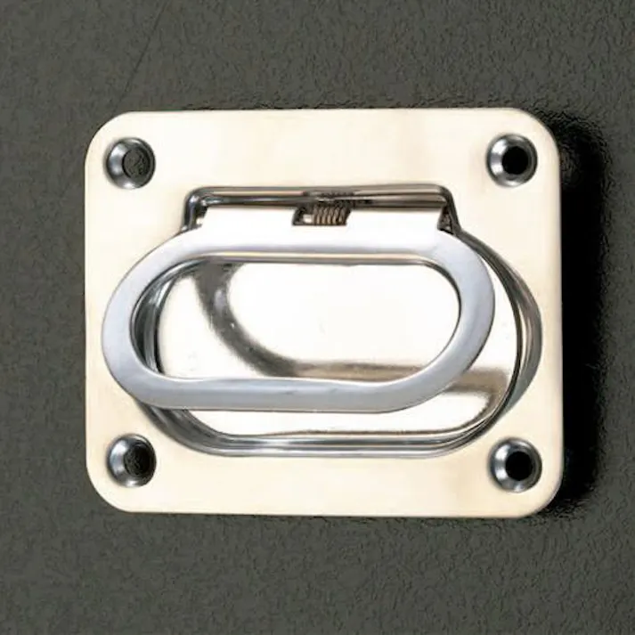 ESCO 埋込みリフトハンドル(ステンレス製) EA948BR-1A 4548745294194(CDC)【別送品】