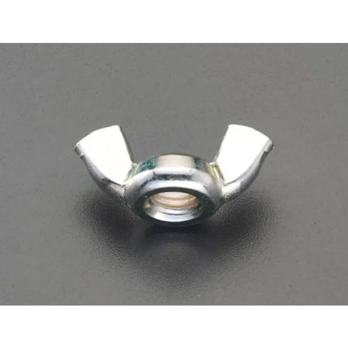 ESCO M6 蝶ナット(スチール製/8個) EA949SD-4A 4548745307740(CDC)【別送品】