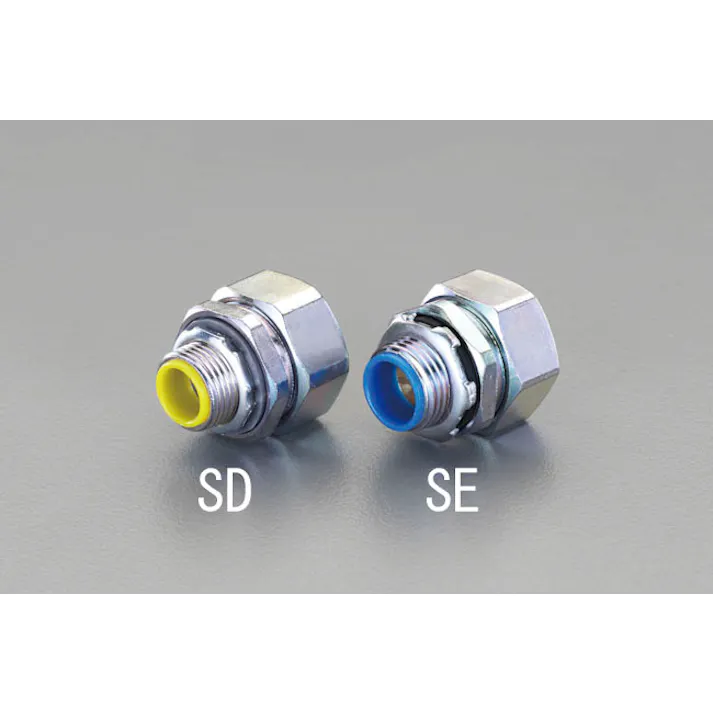 日本シーム工業 ボックス接続コネクター(ストレート/薄鋼用) 1”xCTC31 EA947SD-8 4548745431520【別送品】