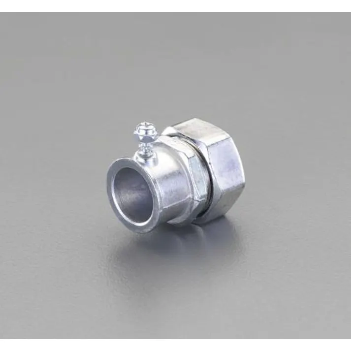 ESCO G 28 コネクター(ねじ無しストレート) EA947SM-8 4548745431735(CDC)【別送品】