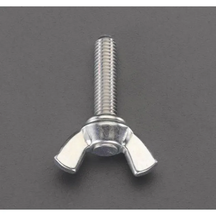 ESCO M 5x10mm 蝶ボルト(スチール製/6個) EA949LF-510 4548745459043(CDC)【別送品】