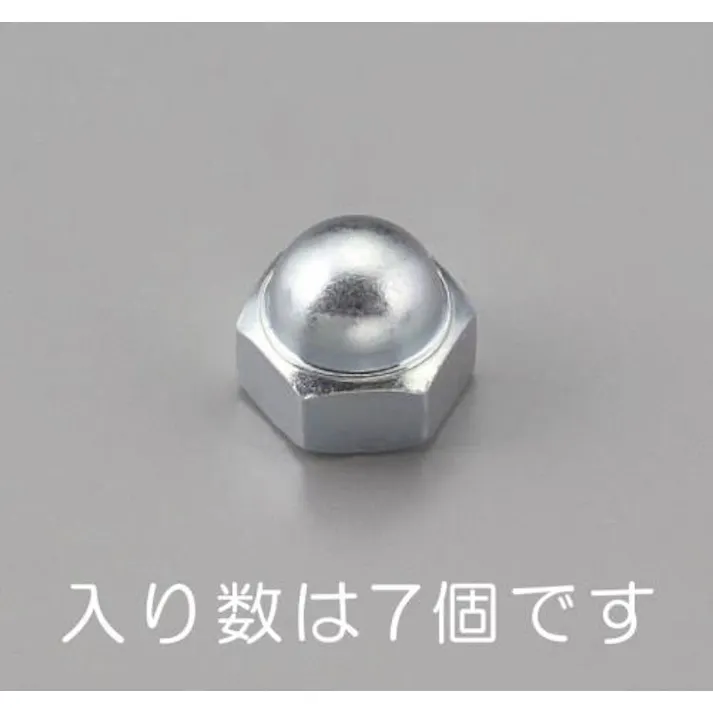 ESCO M6 袋ナット 2種(三価クロメートメッキ/7個) EA949LV-6 4548745463699(CDC)【別送品】