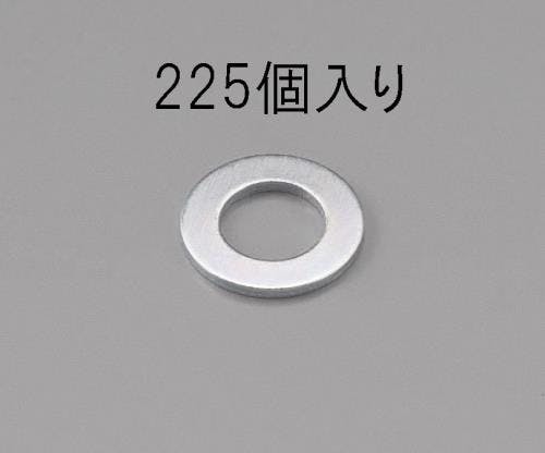 平ワッシャー[小形](三価クロメート/225枚) M3 EA949LX-303 4548745464450【別送品】