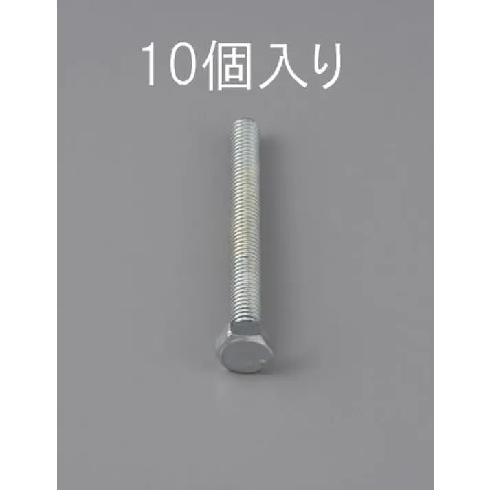 ESCO M 8x 14mm 六角頭全ねじボルト(10本) EA949LA-814 4548745464634(CDC)【別送品】
